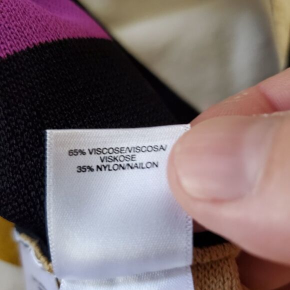 NEW! Rachel Roy Massima Multicolor Block Tank size Medium - Picture 14 of 14